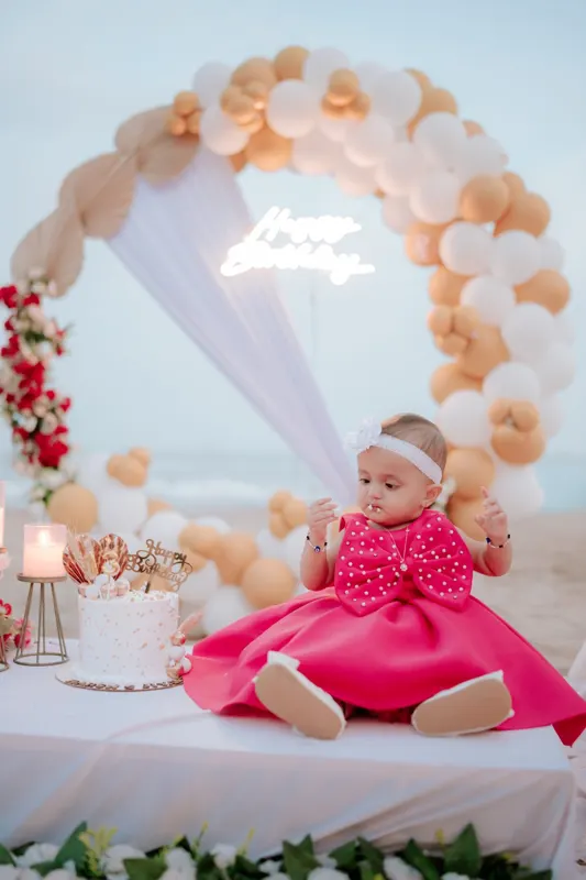 Birthday celebration in Diu