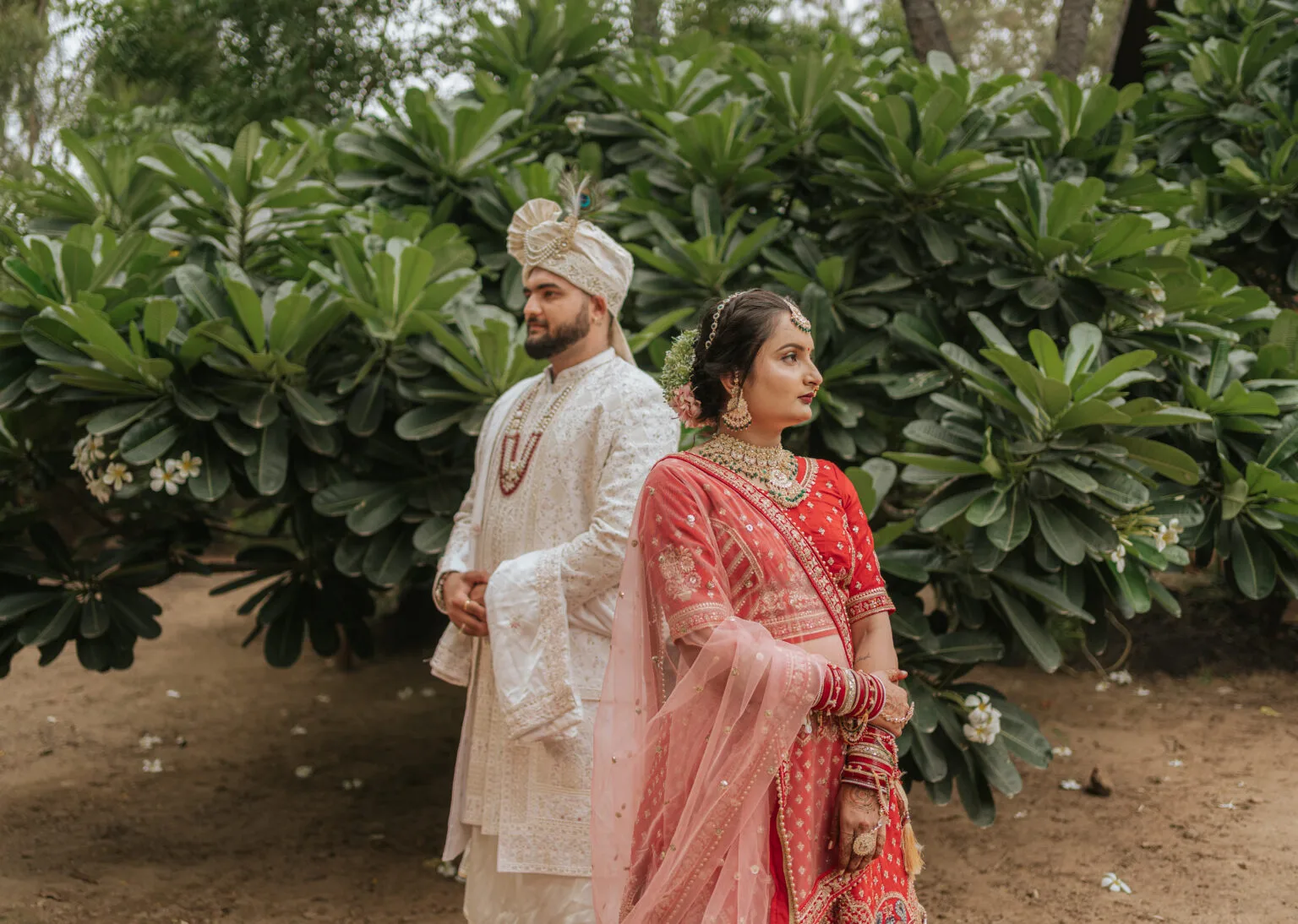 Wedding portrait reference; not a Sector 1 location image